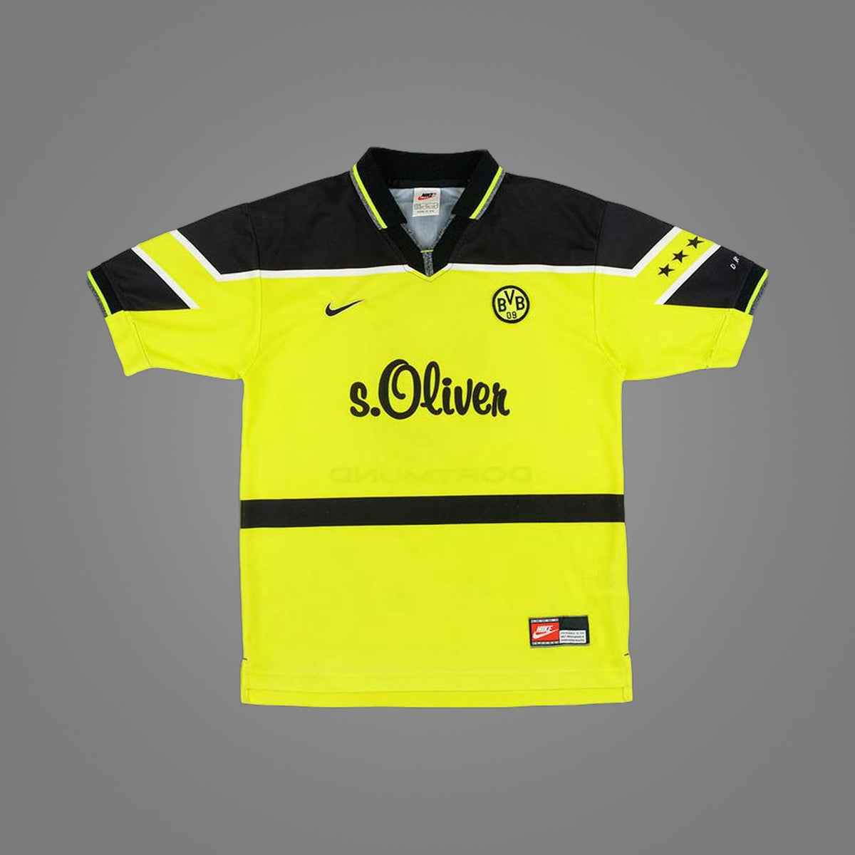 Maillot rétro Borussia Dortmund Domicile 1997/98 - face avant