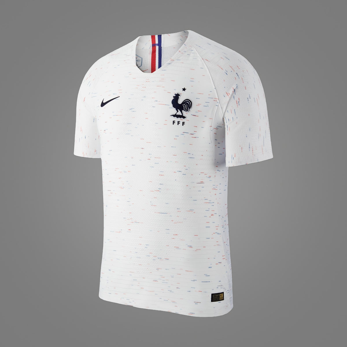 Maillot rétro France Extérieur 2018 - face avant