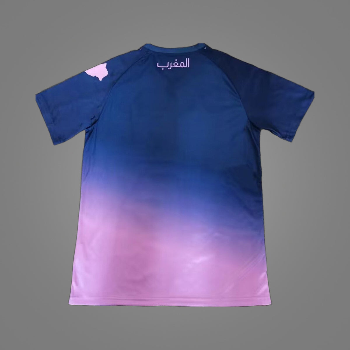 Maillot Maroc Bleu Rose 25/26 - dos
