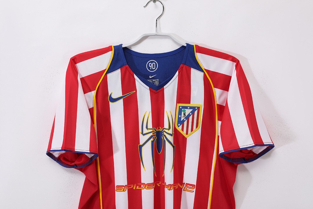 Maillot rétro Atlético de Madrid Domicile 2004/05 - détail 3