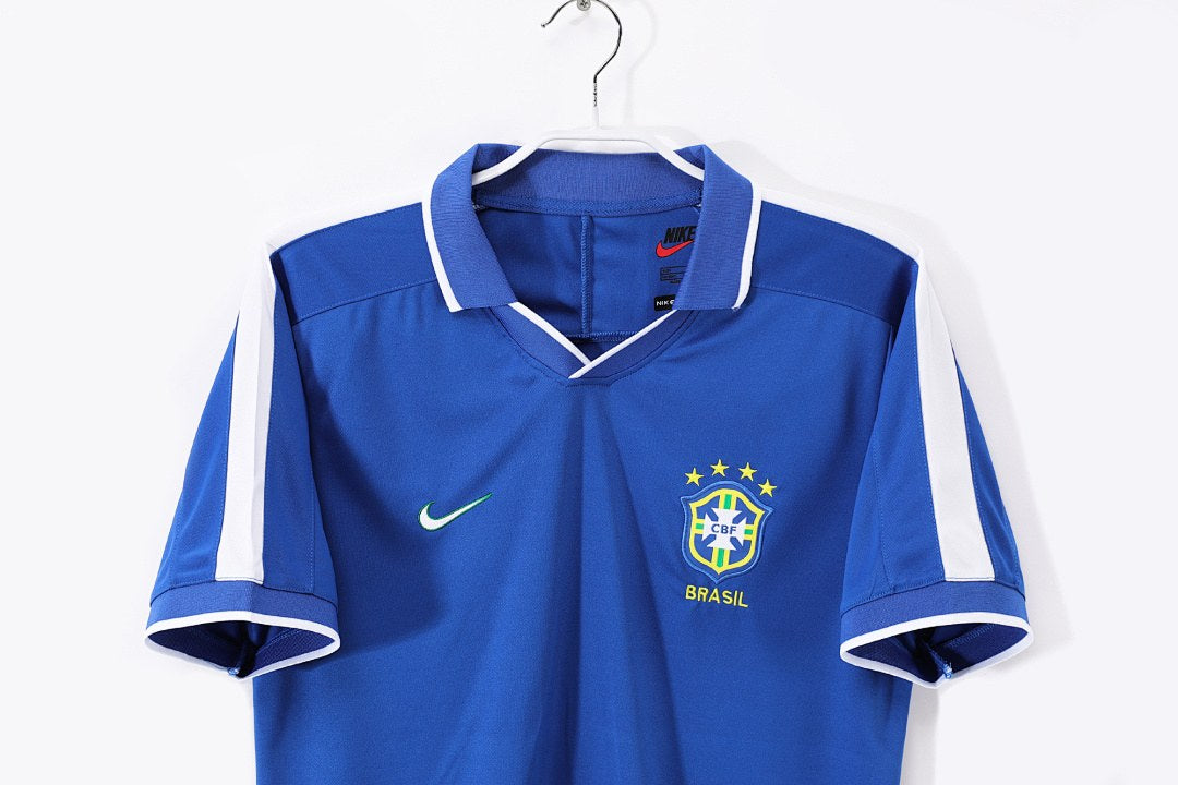 Maillot rétro Brésil Extérieur 1997 - détail 3