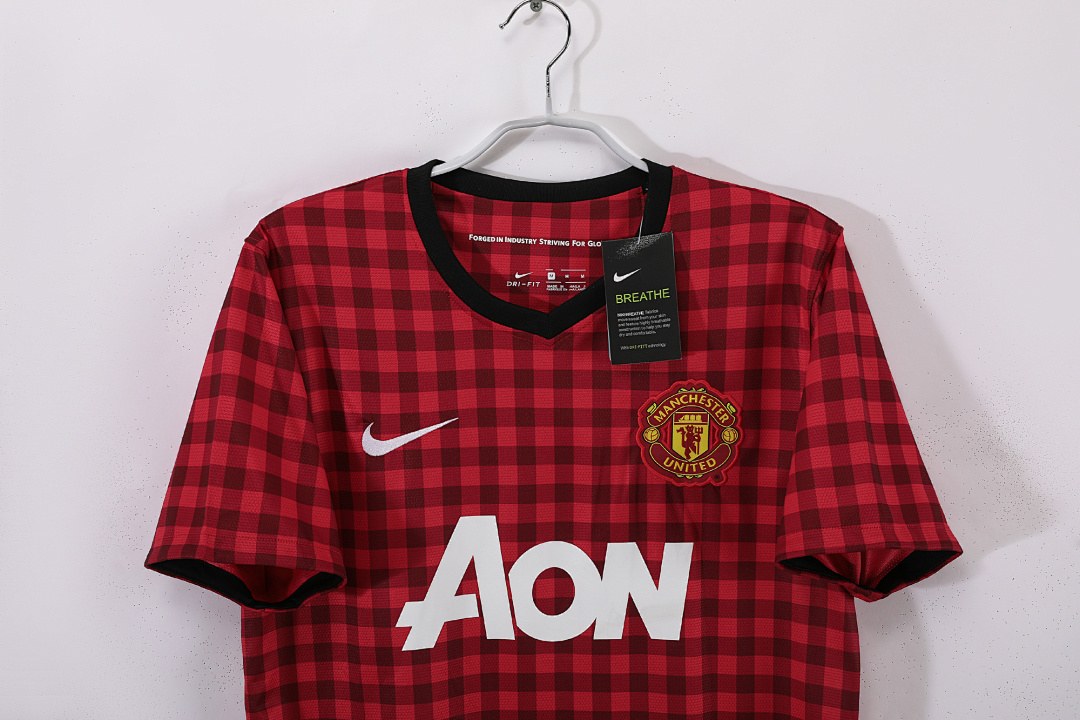 Maillot rétro Manchester United Domicile 2012/13 - détail 3