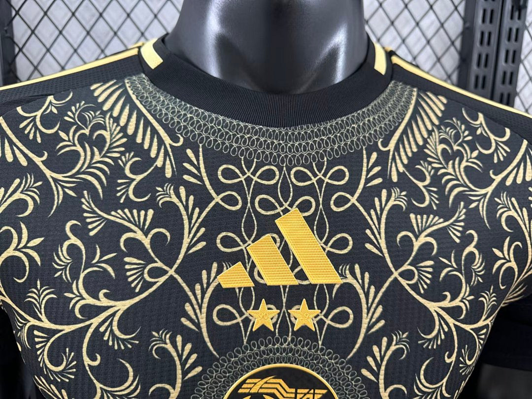 Maillot Algérie Karakou Noir et Or 24/25 - détail 1