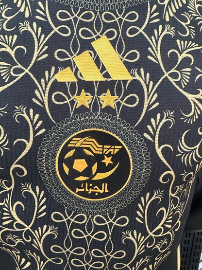 Maillot Algérie Karakou Noir et Or 24/25 - détail 2