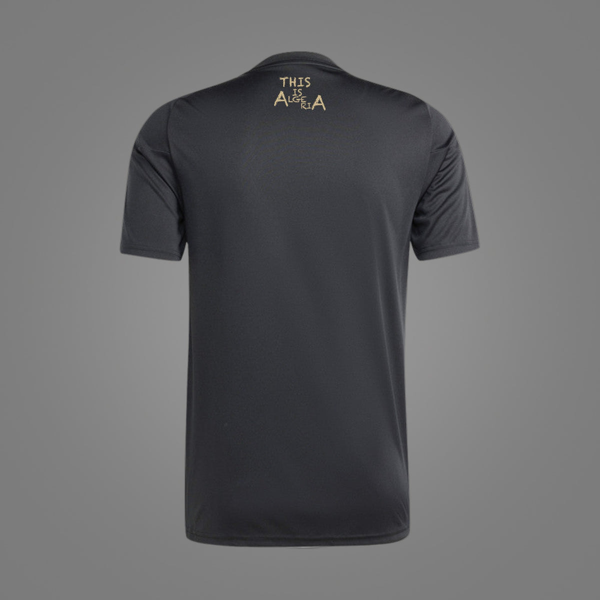 Maillot Algérie Karakou Noir et Or 24/25 - dos