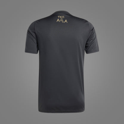 Maillot Algérie Karakou Noir et Or 24/25 - dos