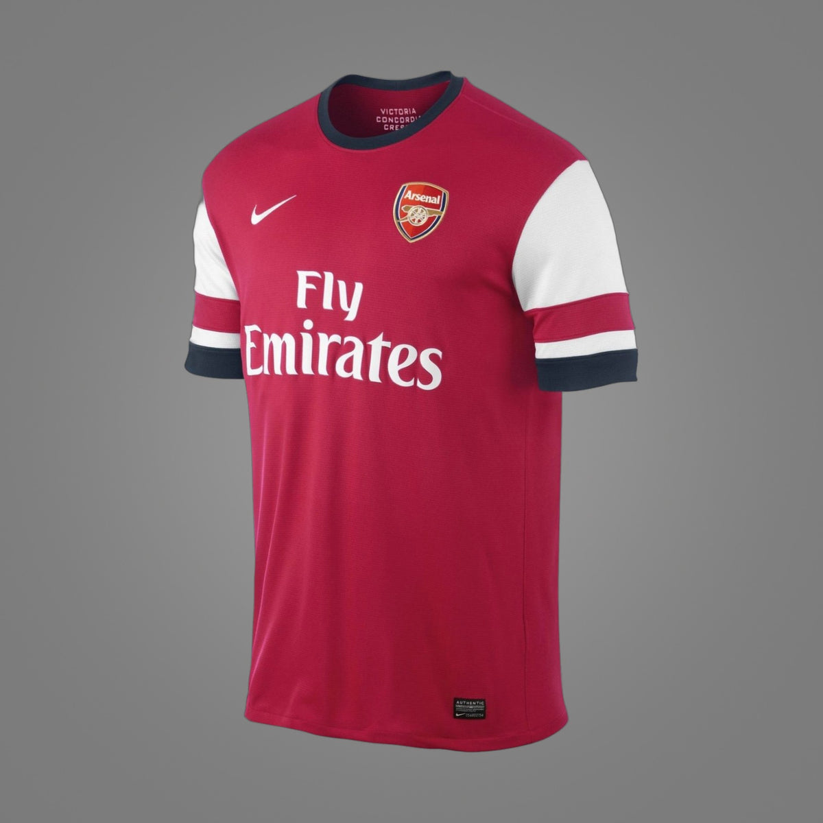 Maillot rétro Arsenal Domicile 2012/13 Manches Longues - face avant