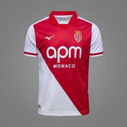 Maillot AS Monaco Domicile 26/27 - face avant