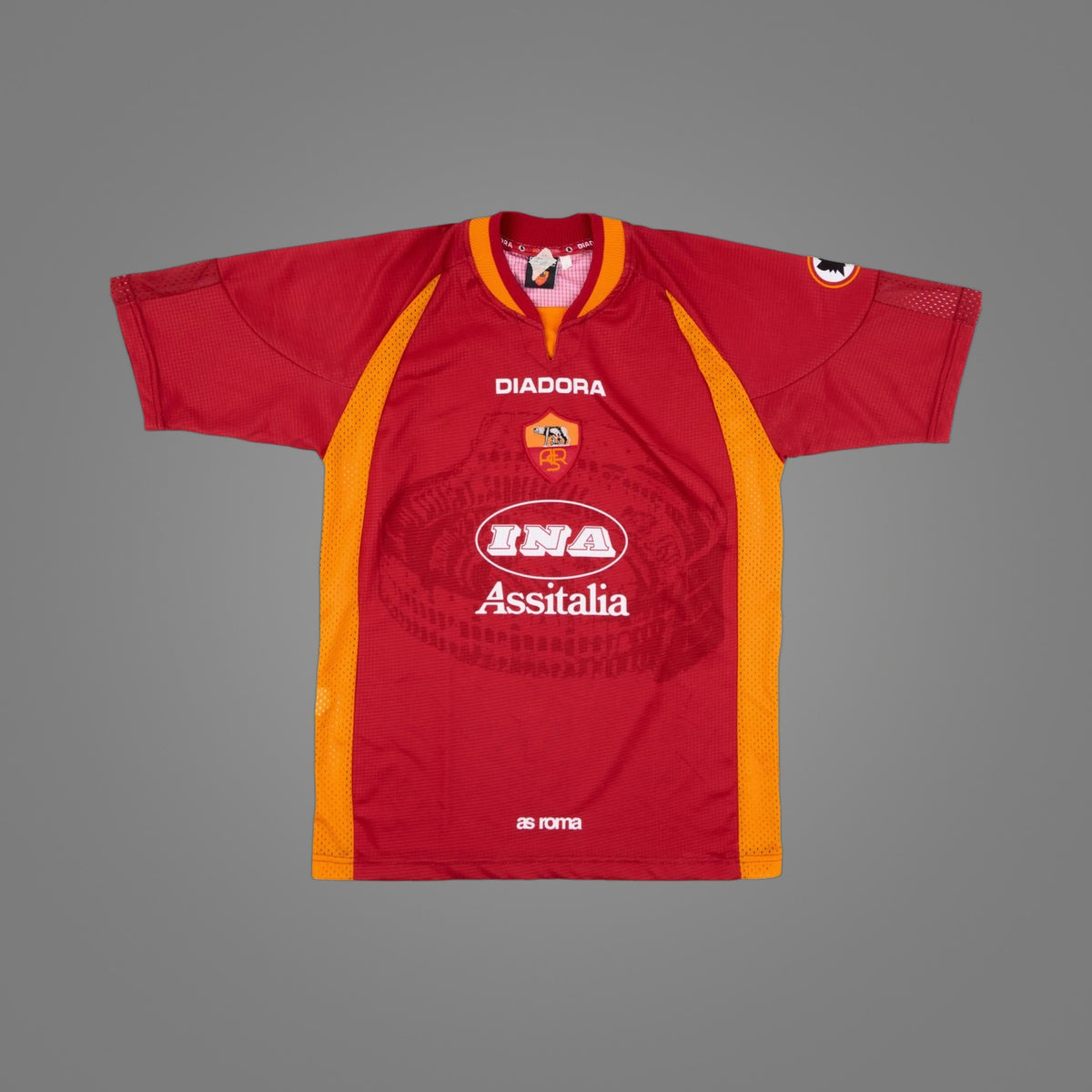 Maillot rétro AS Rome Domicile 1997/98 - face avant