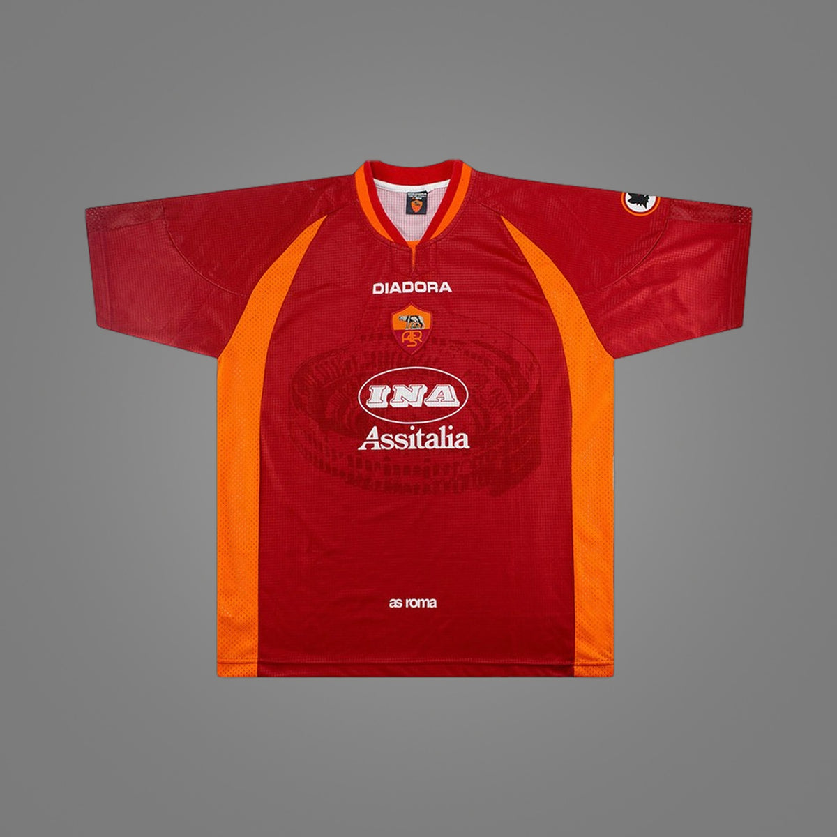 Maillot rétro AS Rome Domicile 1997/98 - dos
