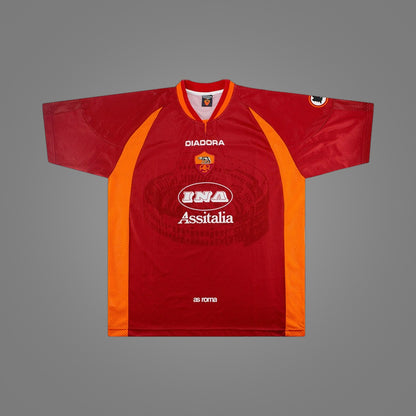 Maillot rétro AS Rome Domicile 1997/98 - dos
