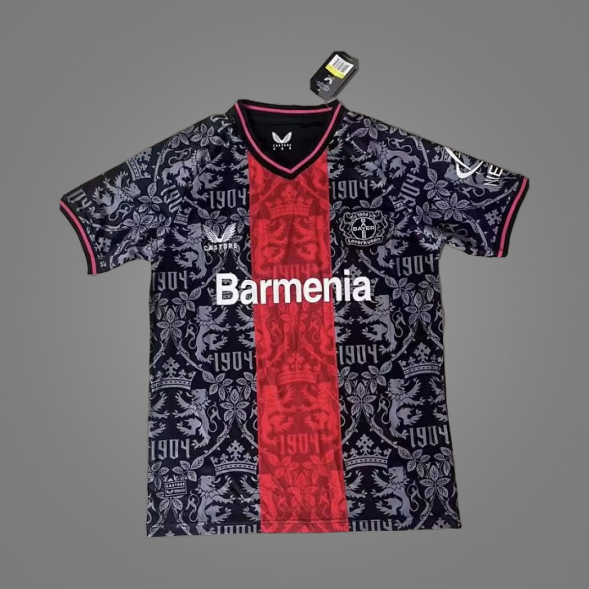 Maillot Bayer Leverkusen Édition Spéciale Noire 24/25 - face avant