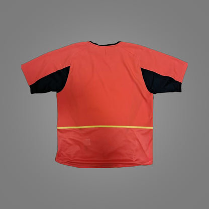 Maillot rétro Belgique Domicile 2002 - dos