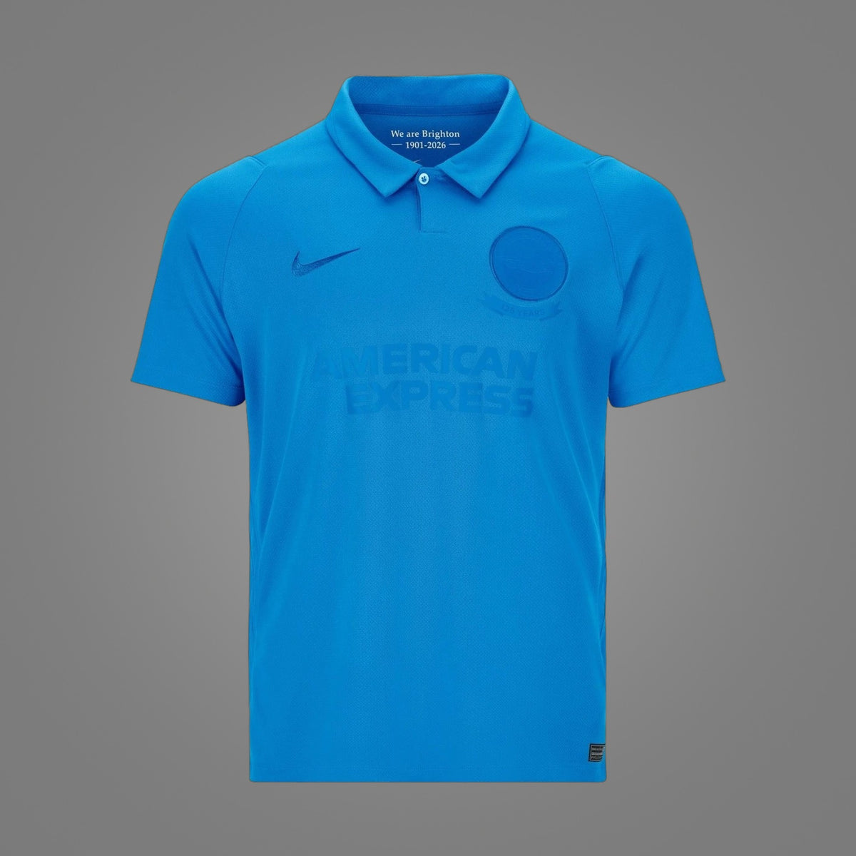 Maillot Brighton & Hove Albion Anniversaire 125 ans 26/27 - face avant