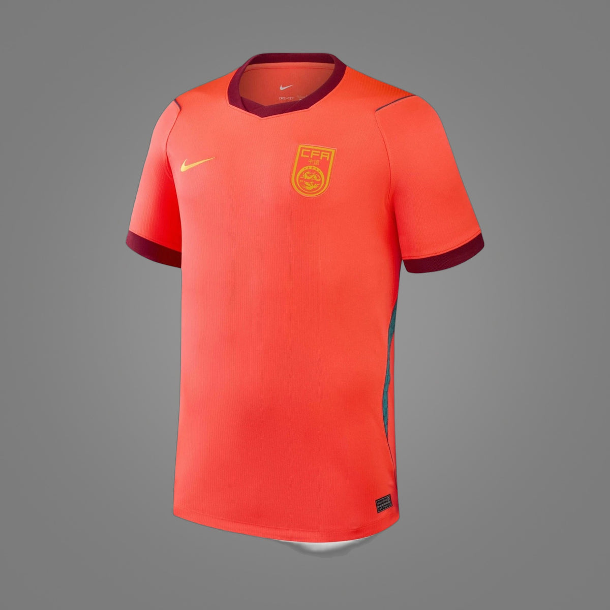 Maillot Chine Domicile 2026 - face avant