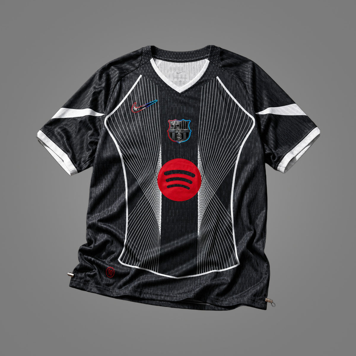 Maillot FC Barcelone Black Aurora 25/26 - face avant
