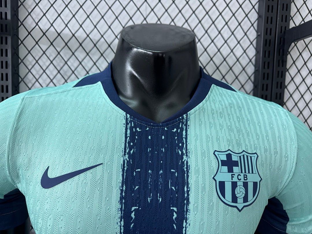 Maillot FC Barcelone Blue Aqua 25/26 - détail 1