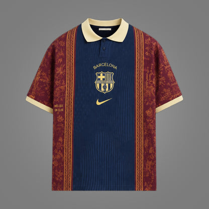 Maillot FC Barcelone Heritage Polo 26/27 - face avant