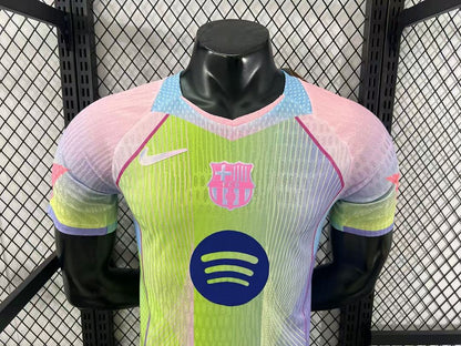 Maillot FC Barcelone Summer Green 25/26 - détail 1