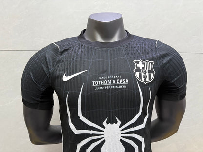 Maillot FC Barcelone x Spider-Man Noir 26/27 - détail 1