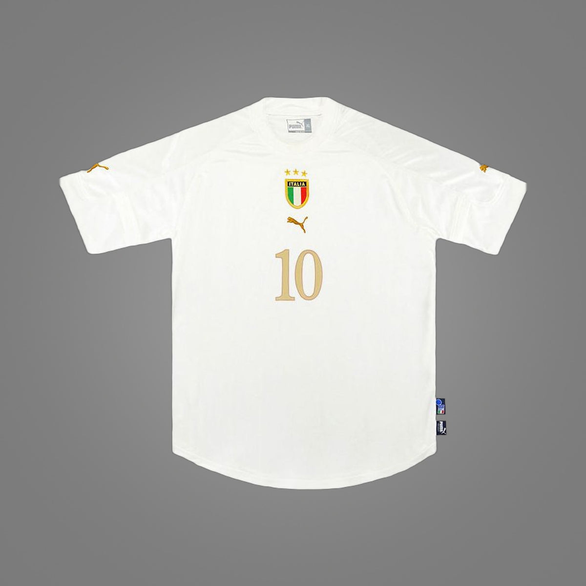 Maillot rétro Italie Extérieur 2004 - face avant