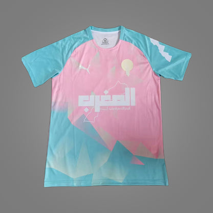 Maillot Maroc Pink Mountain 25/26 - face avant