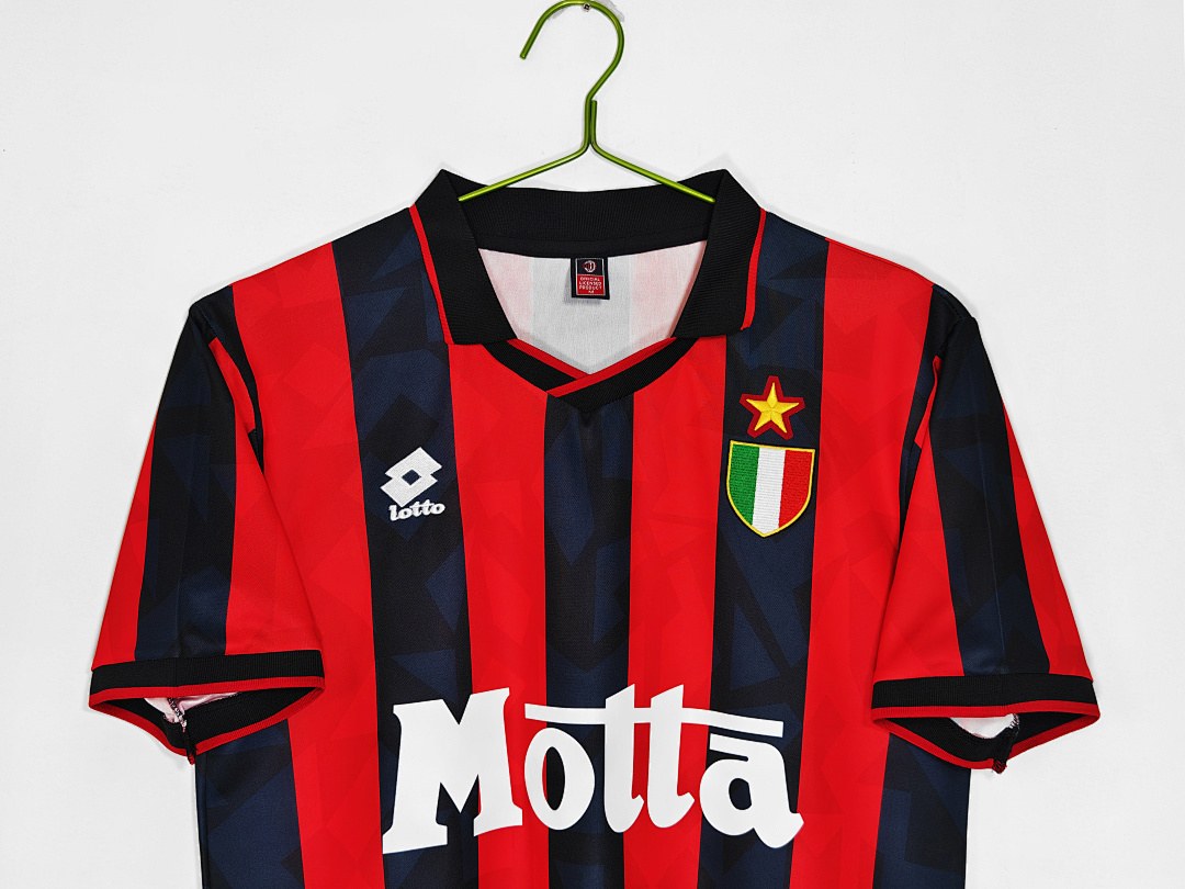 Maillot rétro AC Milan Domicile 1993/94 - détail 2