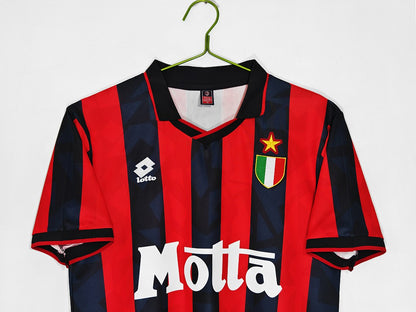 Maillot rétro AC Milan Domicile 1993/94 - détail 2