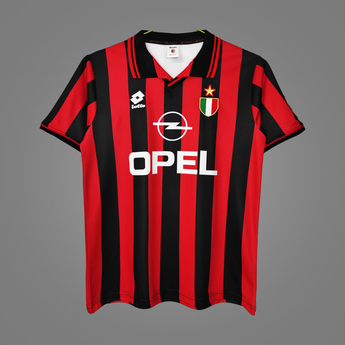 Maillot rétro AC Milan Domicile 1996/97 - face avant