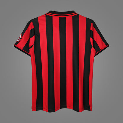 Maillot rétro AC Milan Domicile 1996/97 - dos