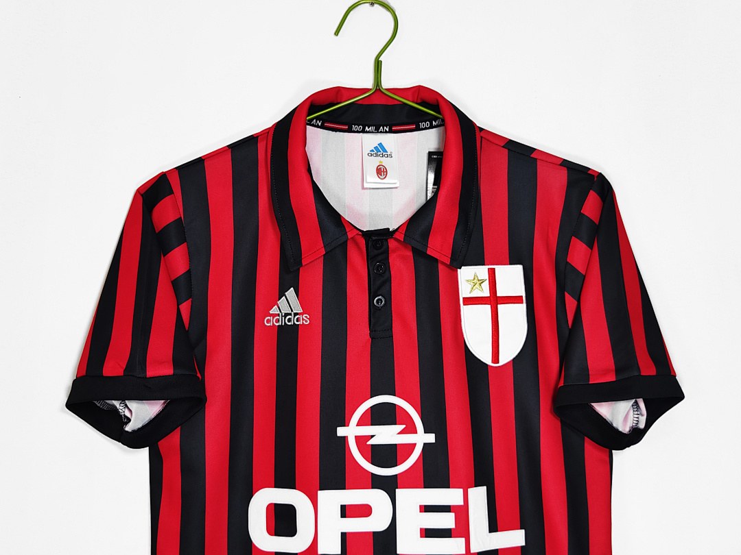 Maillot rétro AC Milan Domicile 1999/00 - détail 2