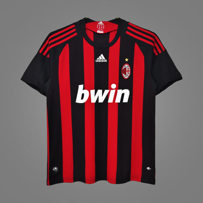 Maillot rétro AC Milan Domicile 2008/09 - face avant