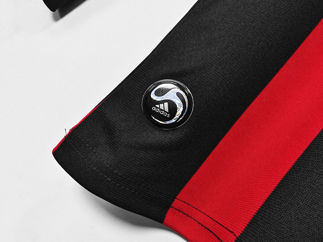 Maillot rétro AC Milan Domicile 2008/09 Manches Longues - détail 2