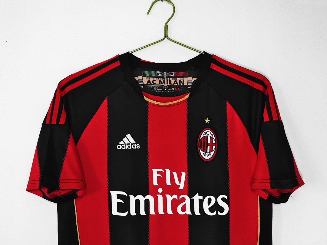 Maillot rétro AC Milan Domicile 2010/11 - détail 2