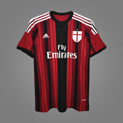 Maillot rétro AC Milan Domicile 2014/15 - face avant