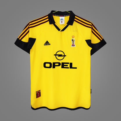 Maillot rétro AC Milan Extérieur 1999/00 - face avant