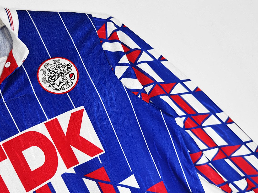 Maillot rétro Ajax Amsterdam Extérieur 1989/90 Manches Longues - détail 3