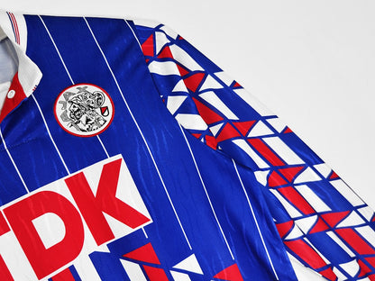 Maillot rétro Ajax Amsterdam Extérieur 1989/90 Manches Longues - détail 3