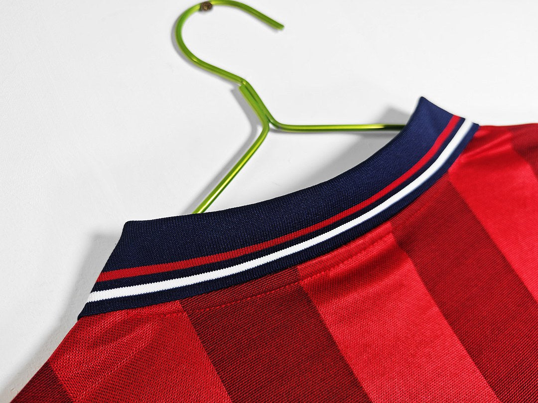 Maillot rétro Angleterre Extérieur 1998 Manches Longues - détail 1