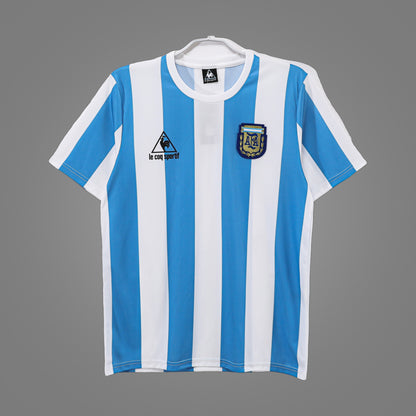 Maillot rétro Argentine Domicile 1986 - face avant