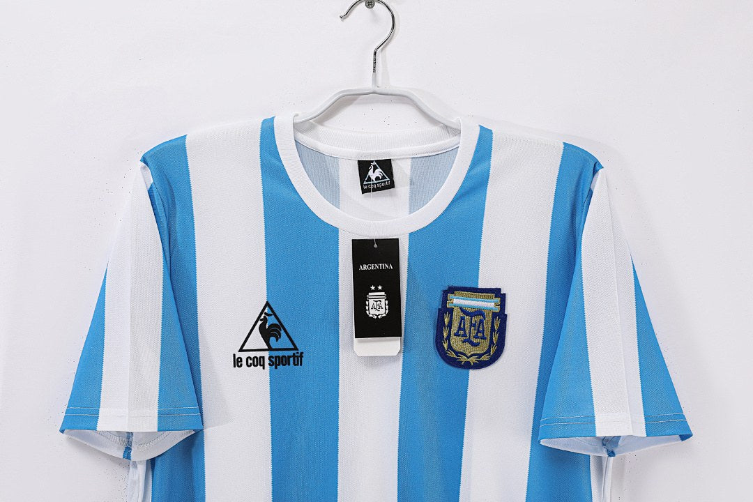 Maillot rétro Argentine Domicile 1986 - détail 3