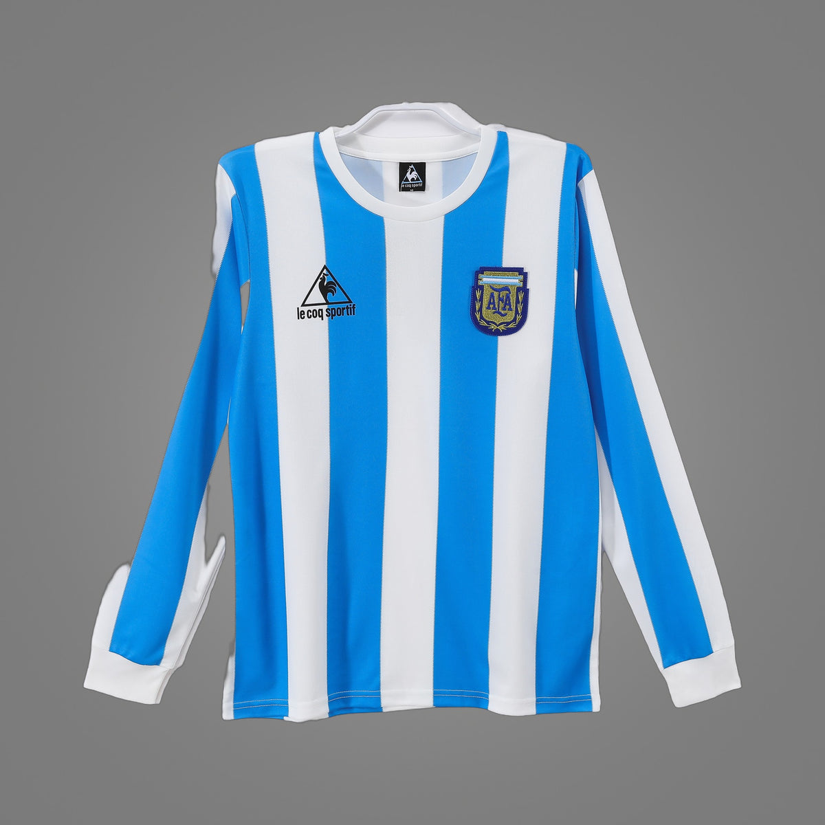 Maillot rétro Argentine Domicile 1986 Manches Longues - face avant