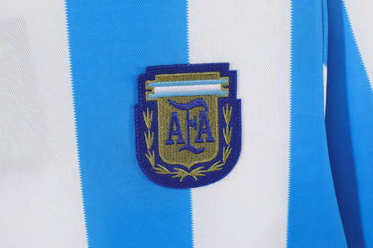 Maillot rétro Argentine Domicile 1986 Manches Longues - détail 3