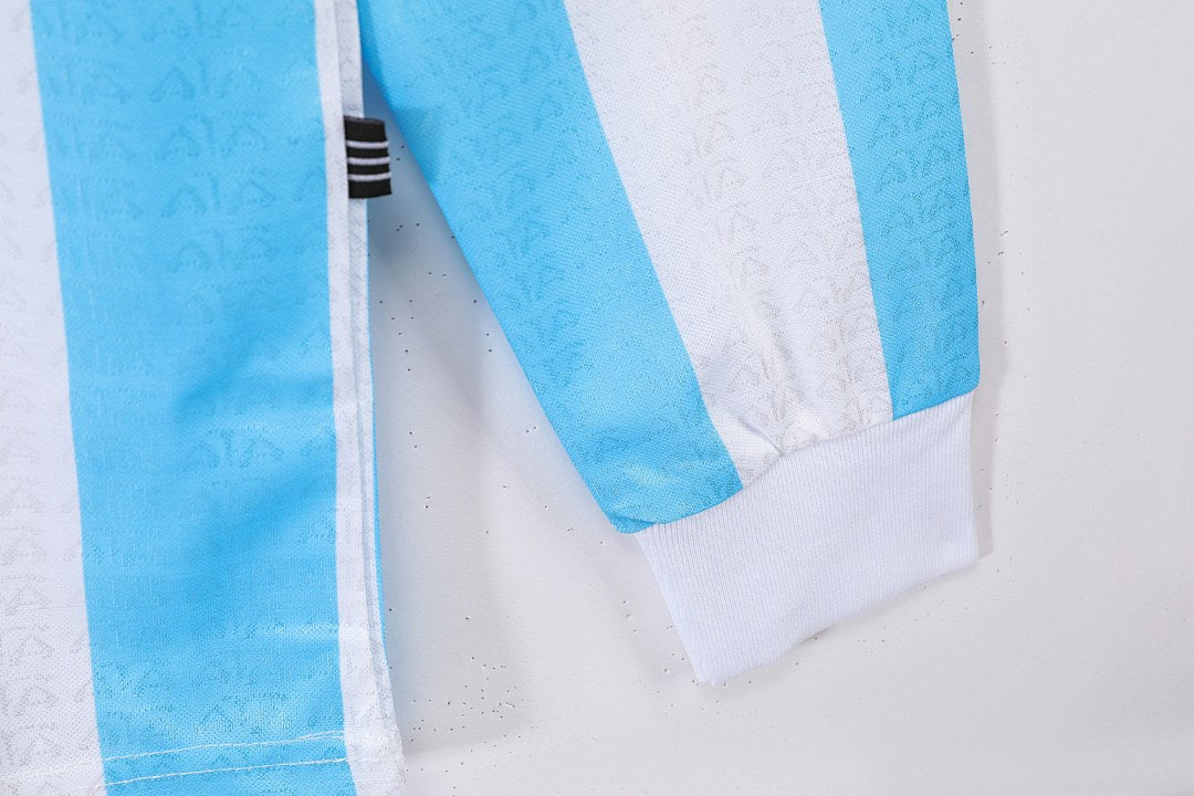 Maillot rétro Argentine Domicile 1996/97 Manches Longues - détail 2