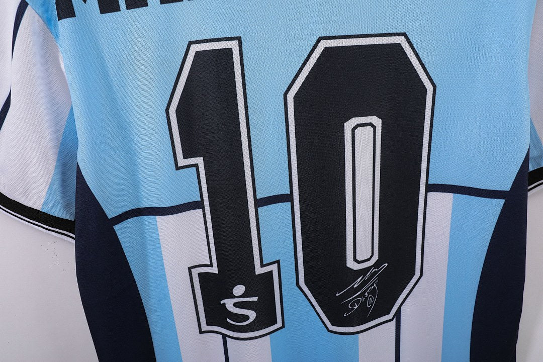 Maillot rétro Argentine Domicile 2001 - détail 2