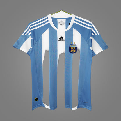 Maillot rétro Argentine Domicile 2010 - face avant