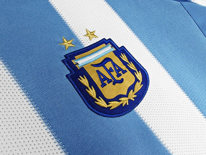 Maillot rétro Argentine Domicile 2010 - détail 1
