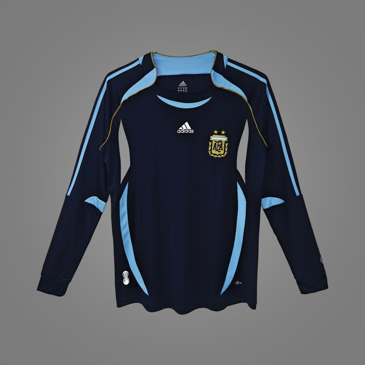 Maillot rétro Argentine Extérieur 2006 Manches Longues - face avant