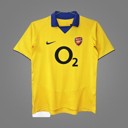 Maillot rétro Arsenal Extérieur 2003/04 - face avant