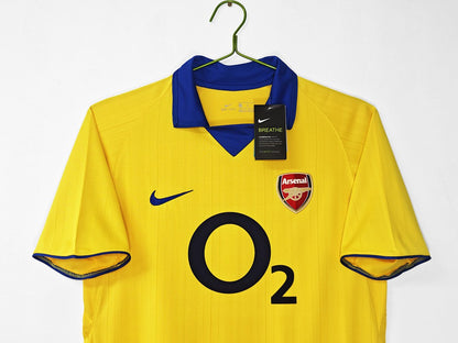 Maillot rétro Arsenal Extérieur 2003/04 - détail 3
